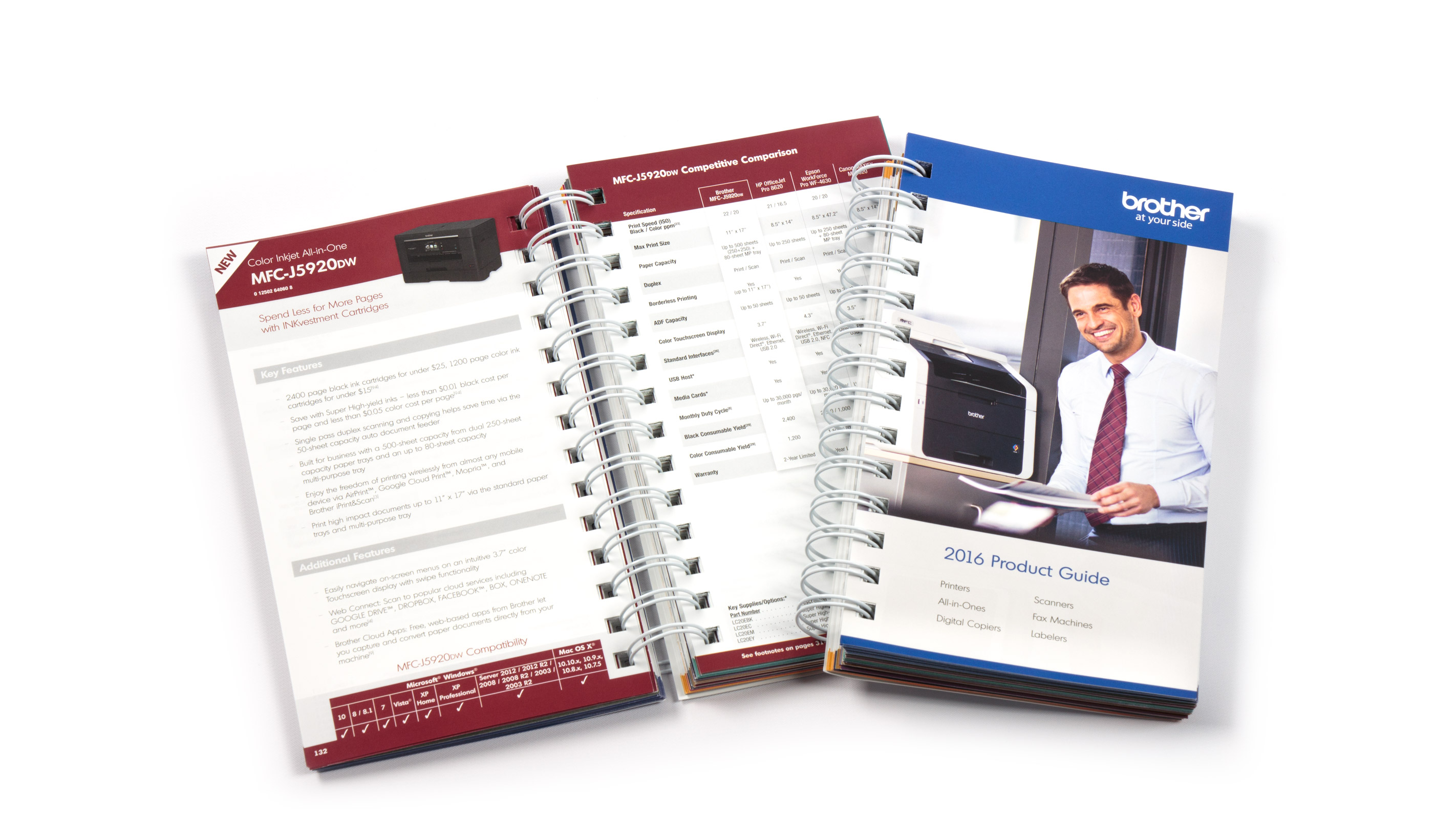 Products and services guide sample.